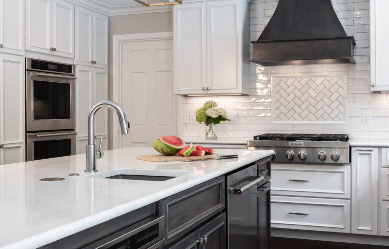 Two-Tone Traditional Kitchen