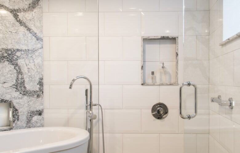 Contemporary Walk-In Shower