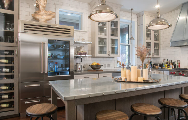 Elegantly Accented Kitchen