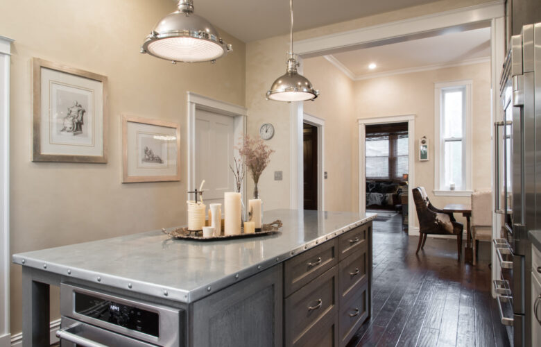 Elegantly Accented Kitchen