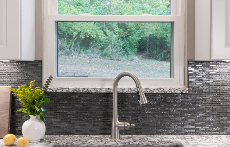 Transitional White Kitchen