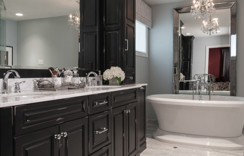 Sleek & Stately Primary Bath